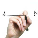 A to B